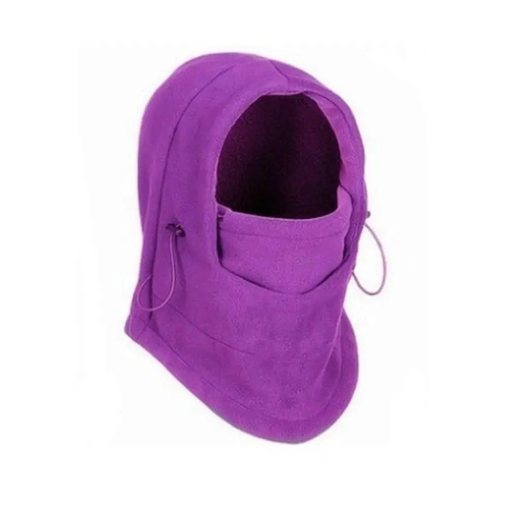 Winter Collar Hat Bonnet Hat Ear Protection Fleece Skullies Outdoor Women Winter Cap Pullover Cap Hooded Hat Beanies Hat - Colouronova