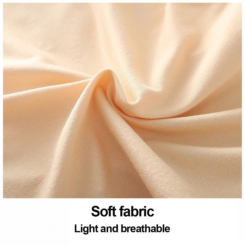 Briefs Women Panties No Trace Plus Size Wide Women Abdomen Breathable Brief Briefs Comfortable High Waist Pants - Colouronova