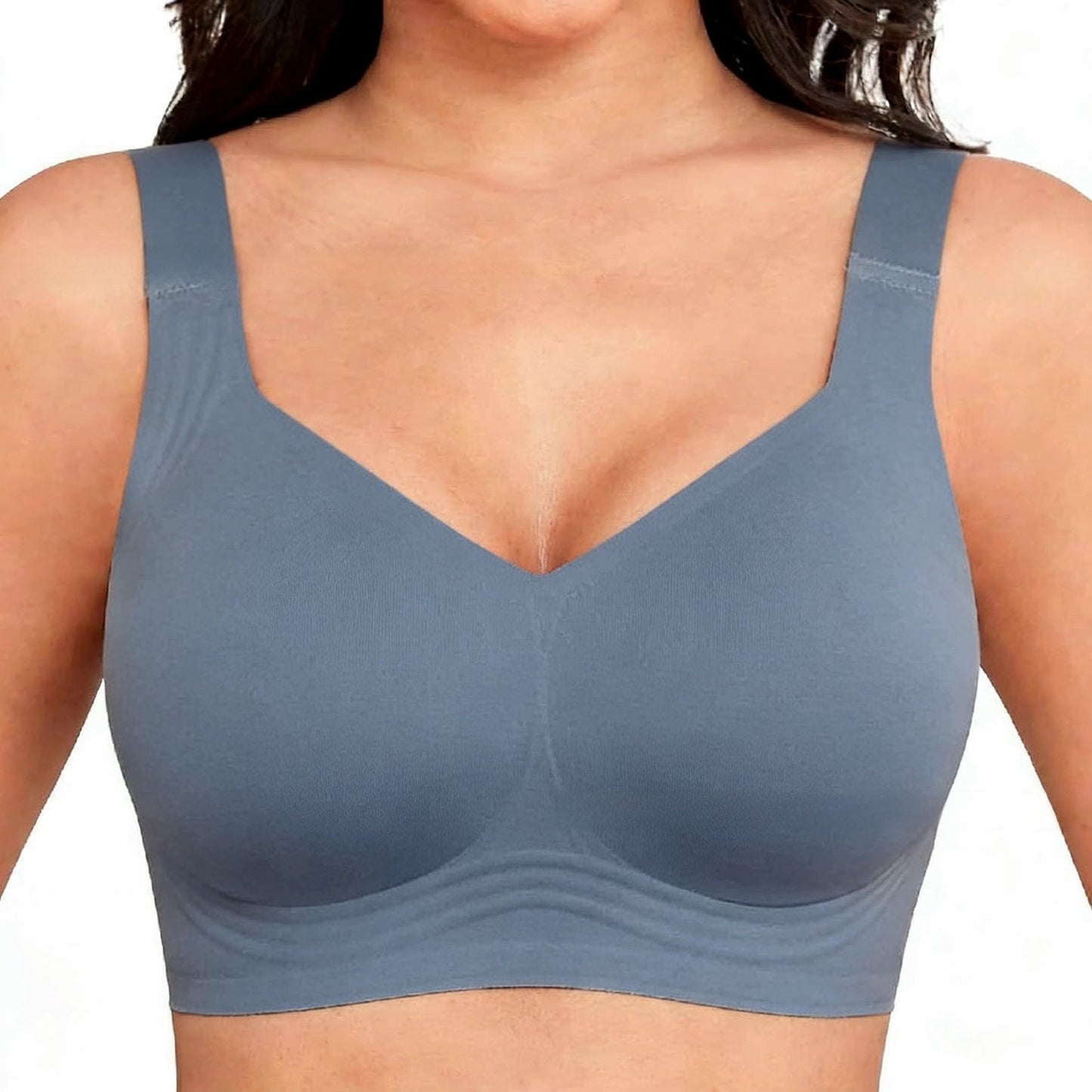 Women's Full Coverage Wireless Bra Colouronova