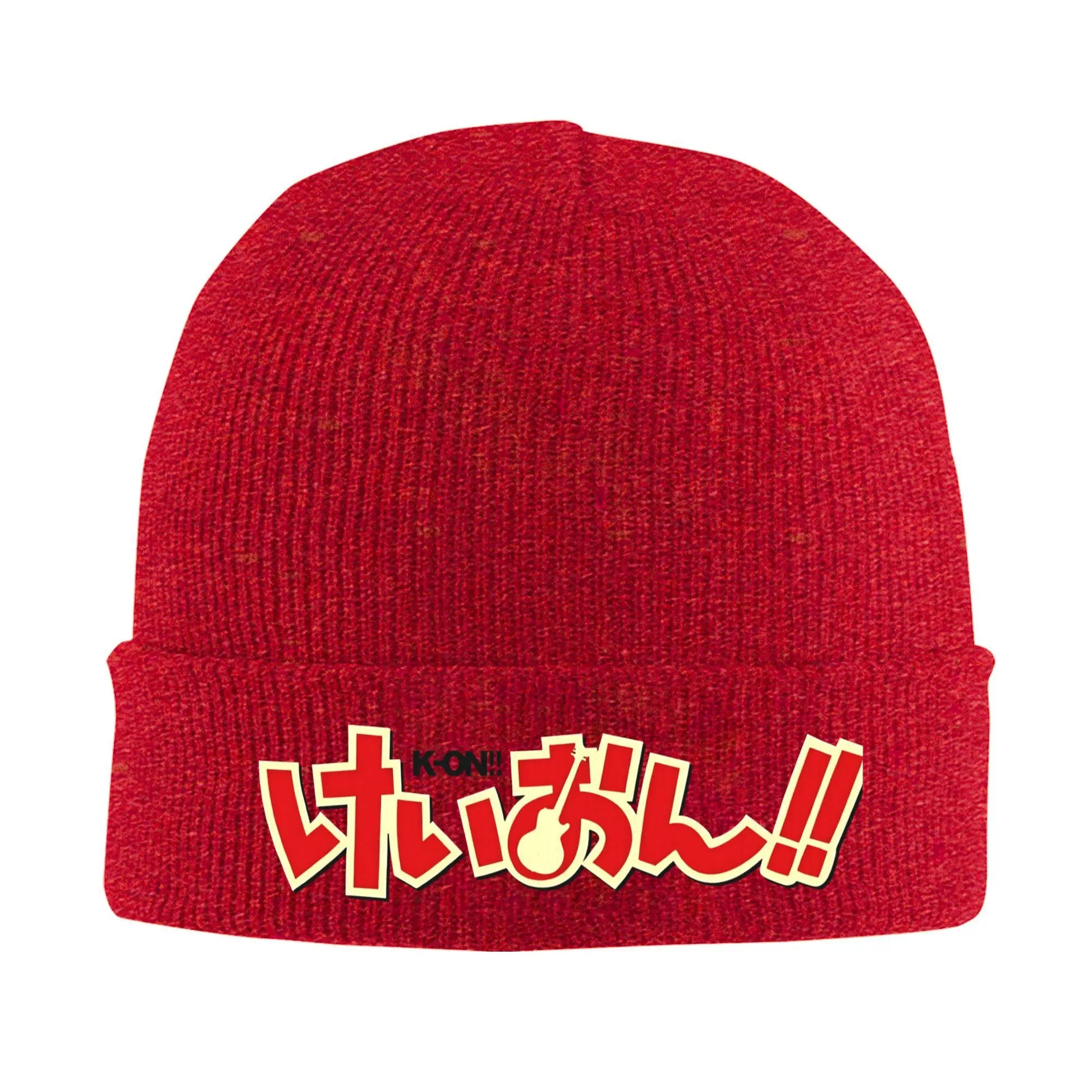 K-on logo Knitted Caps Women's Men's Skullies Beanies Autumn Winter Hats Acrylic  Warm Melon Cap - Colouronova