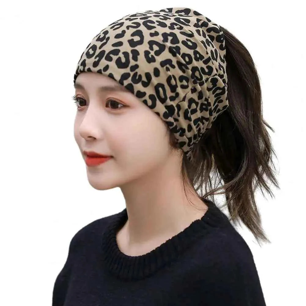 Scarf Neck Collar Multi-functional Scarf Breathable High Elastic Thickened Winter Warm Face Guard Headwear Cycling Scarf Hat