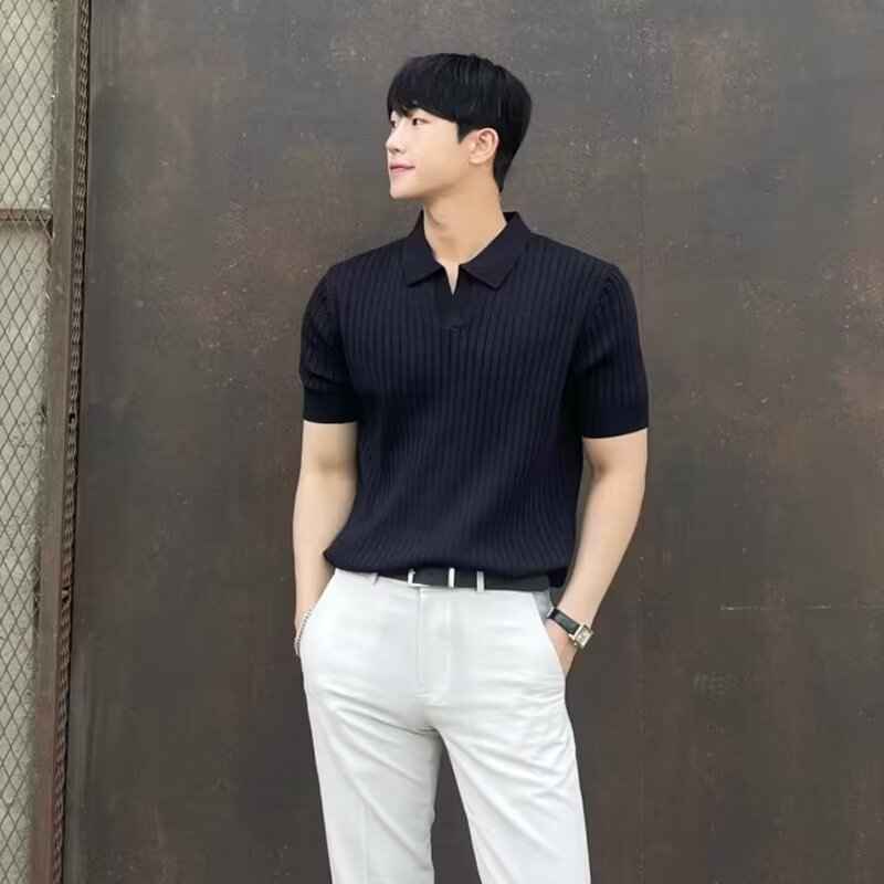 Men's Slim Fit Short Sleeve Polo Shirt