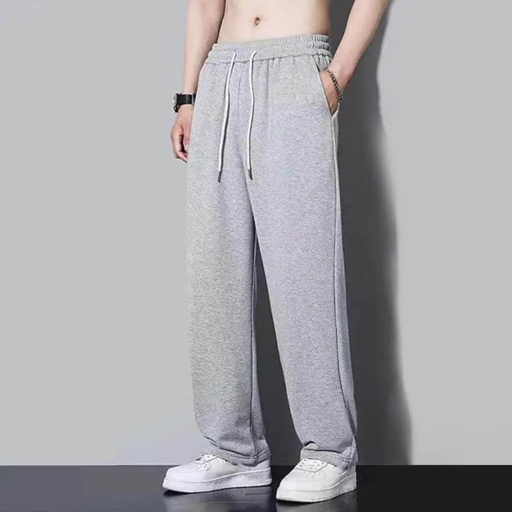 Men Winter Thick Warm Pants Mens Feelce Casual Joggers Pants Sweatpant Trousers Mens Autumn Fashion Thermal Sports Pants Male - Colouronova