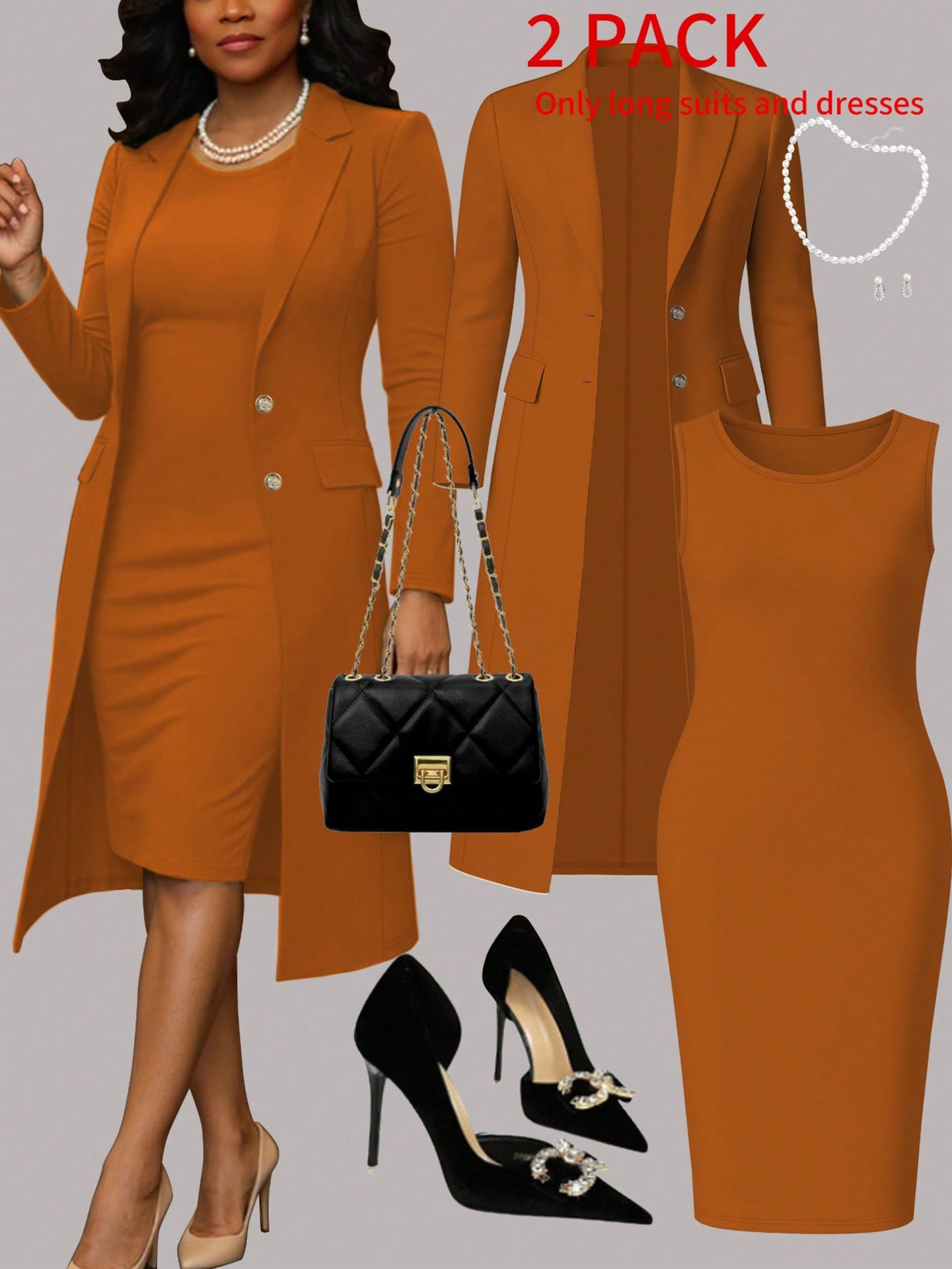 Dress Two-Piece Set Colouronova