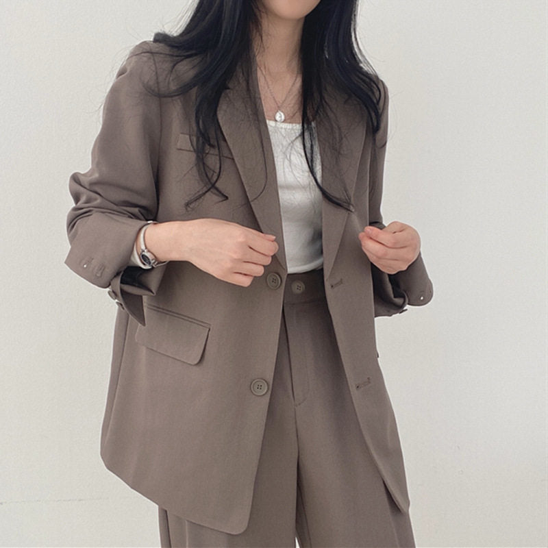 Women's Two-Piece Suit with Jacket and Pants Colouronova