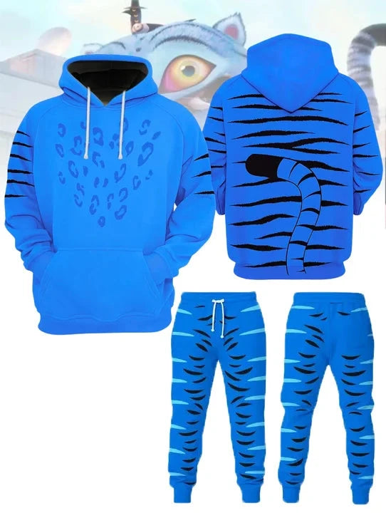 Hot KPop Demon Hunters Cosplay Hoodies Set 3D Print Men Women Anime Sweatshirt Jogger Suit Autumn/Winter jogging 2Pcs Sets Colouronova