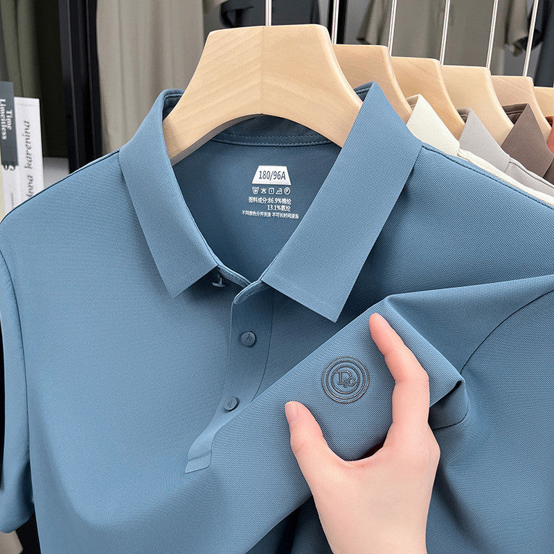 Men's Casual Short Sleeve Polo Shirt Colouronova
