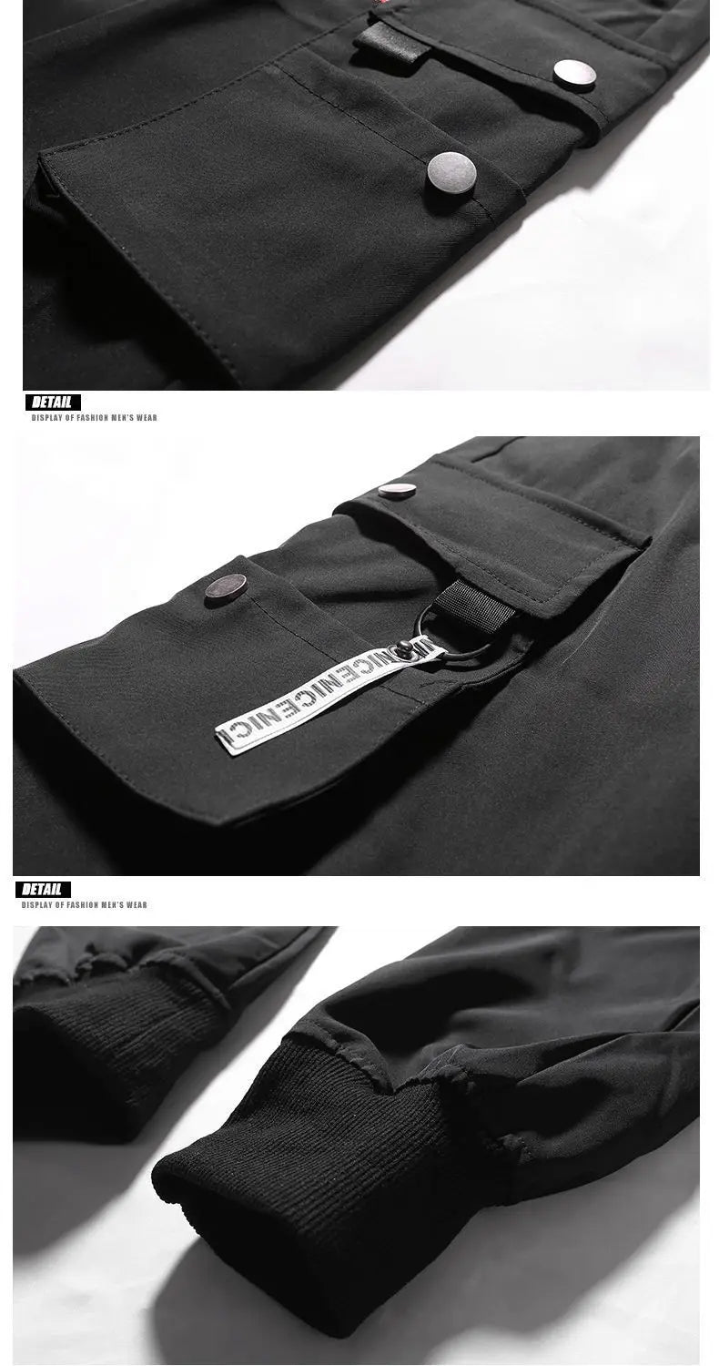 Cargo Pants for Men Mens Fashion Joggers Sports Pants Casual Cargo Pants Gym Sweatpants Trousers Mens Long Pant - Colouronova