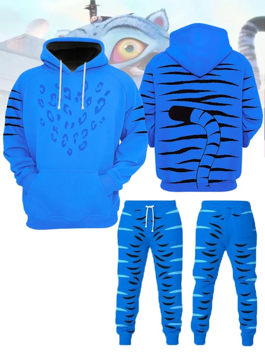 Hot KPop Demon Hunters Cosplay Hoodies Set 3D Print Men Women Anime Sweatshirt Jogger Suit Autumn/Winter jogging 2Pcs Sets - Colouronova