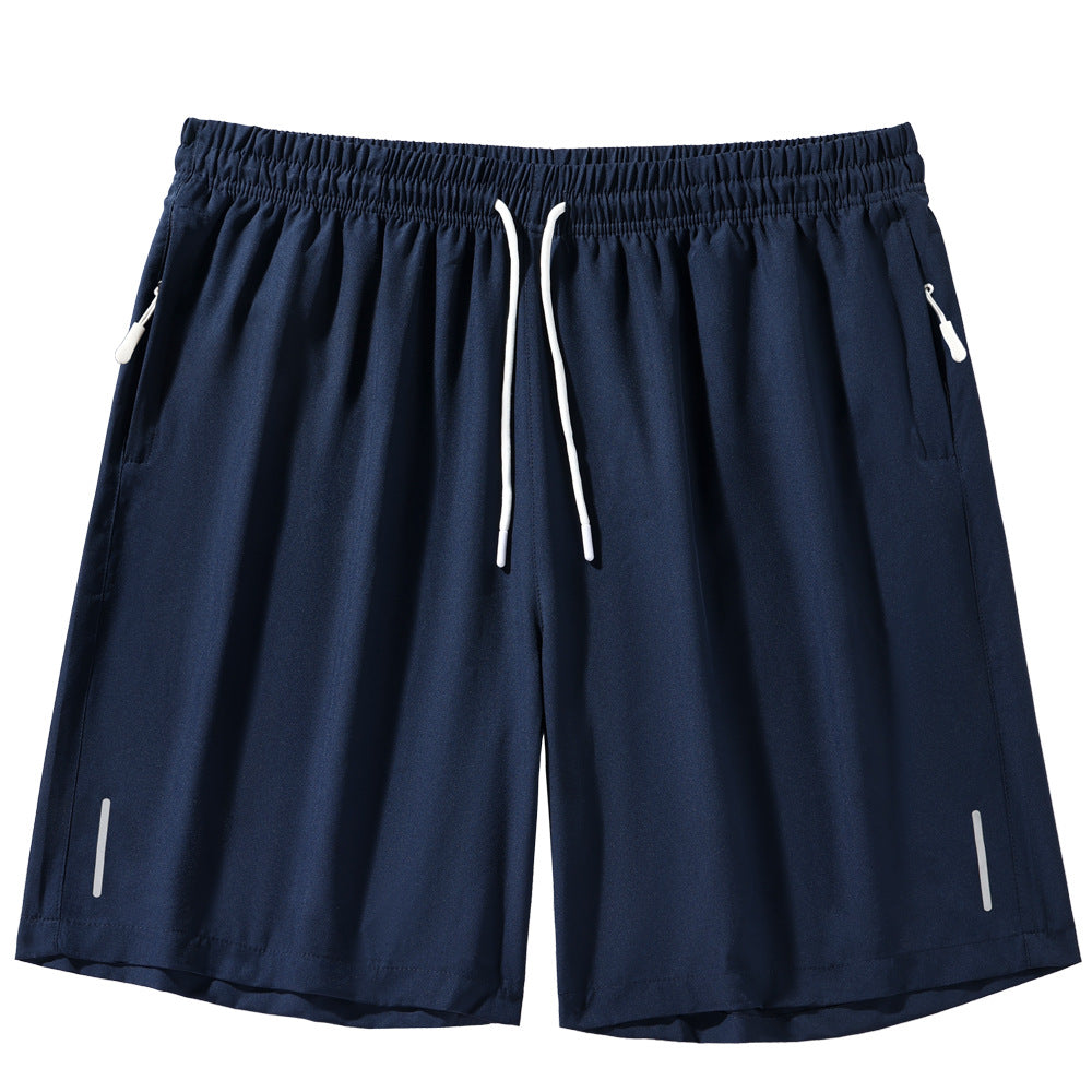 Mens Solid Color Drawstring Shorts Colouronova