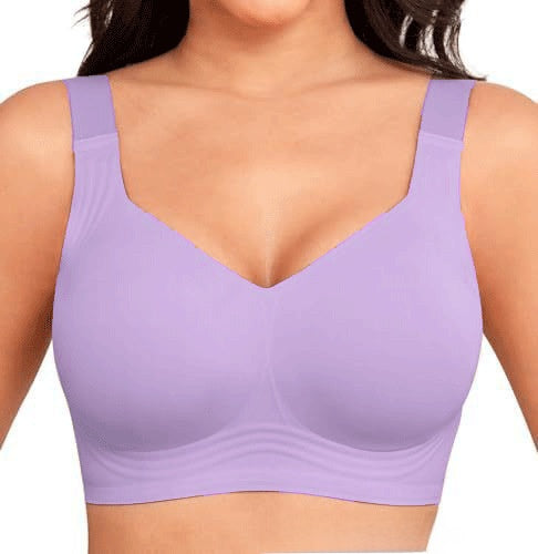 Women's Full Coverage Wireless Bra Colouronova