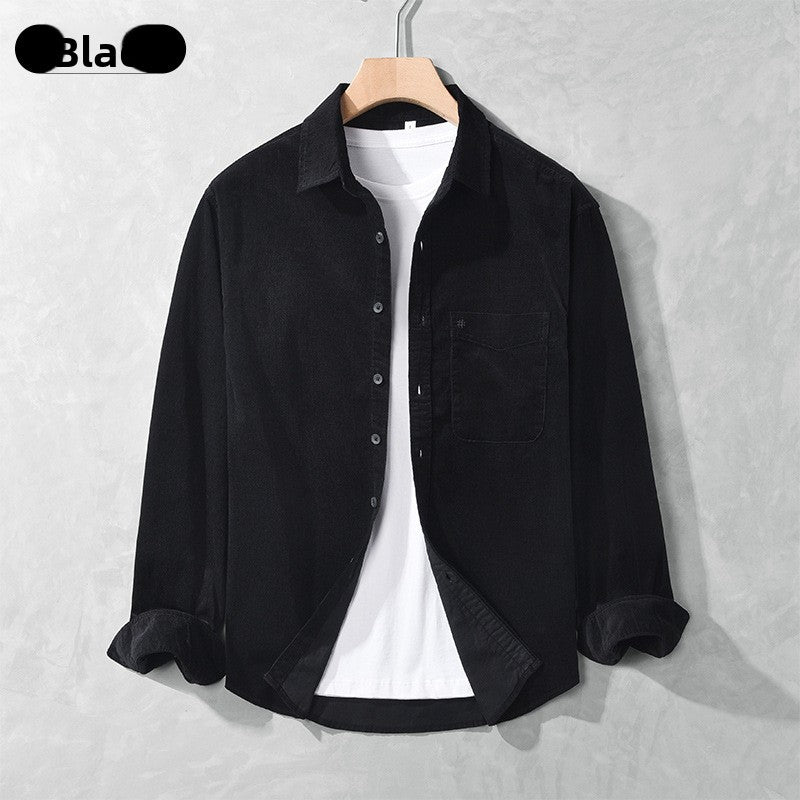 Men's Cotton Corduroy Shirt Jacket Colouronova