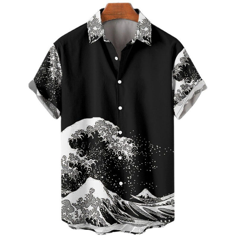 Mens Printed Shirt Colouronova