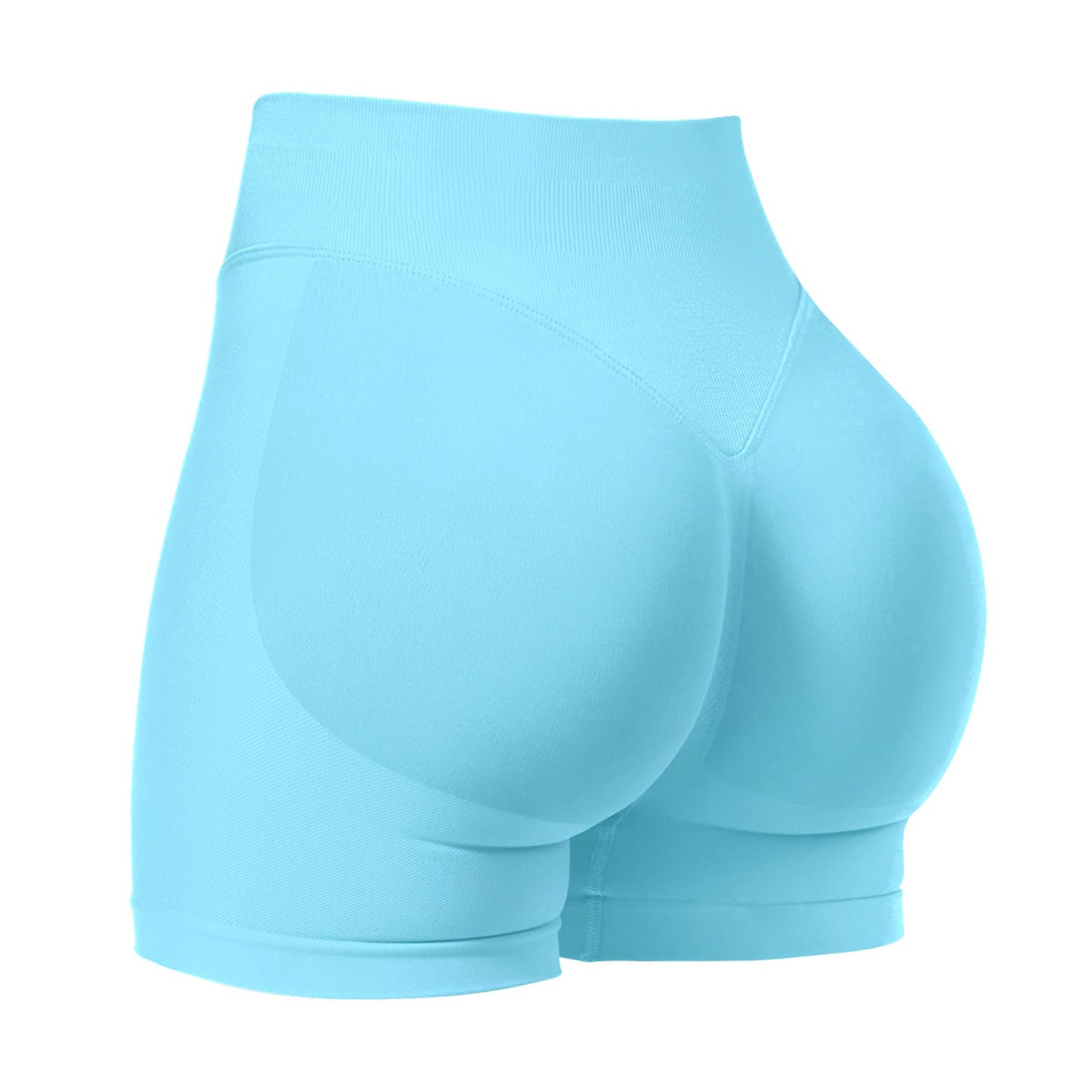 High Waist Quick-Dry Seamless Yoga Fitness Shorts Colouronova