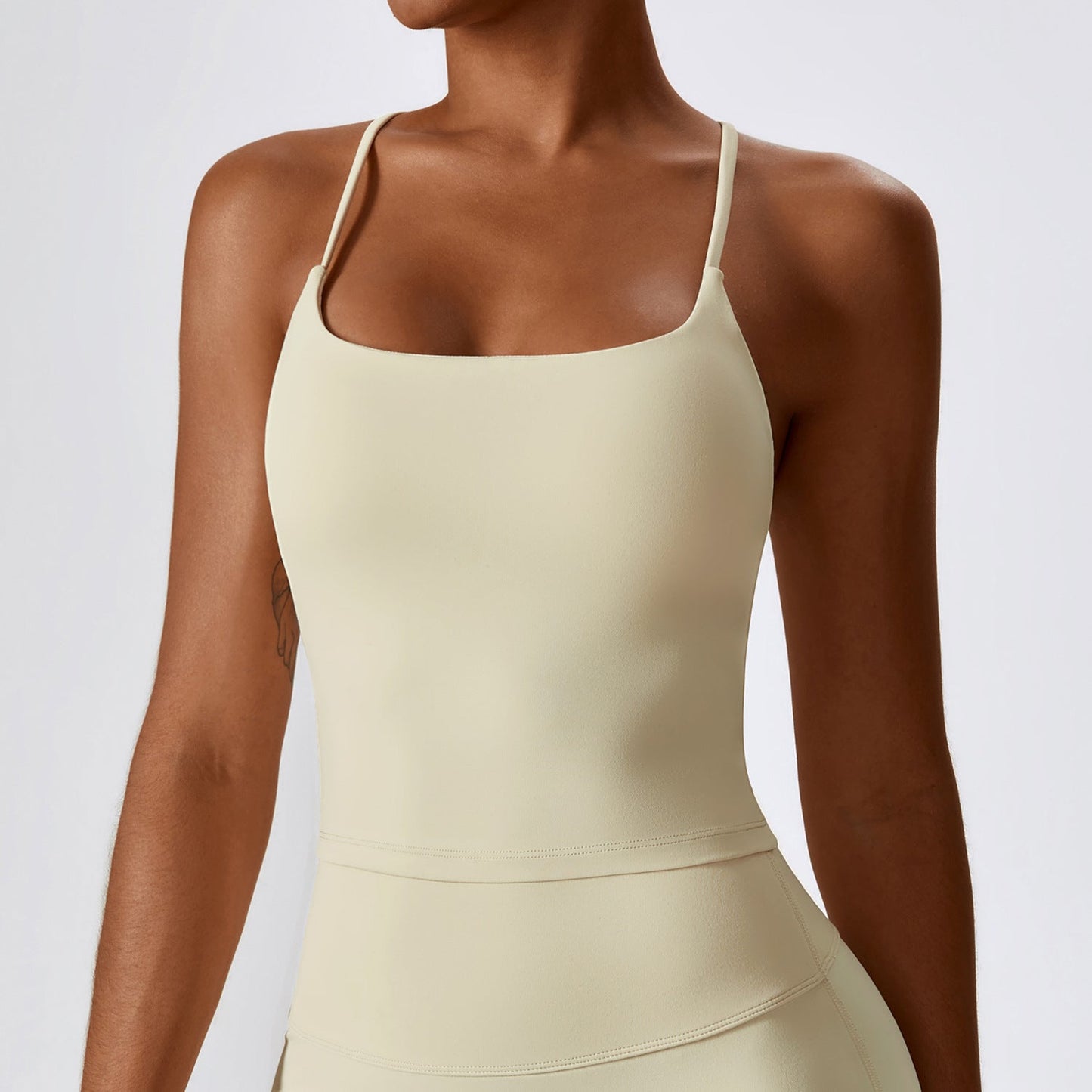 Womens Breathable Sports Yoga Vest Colouronova