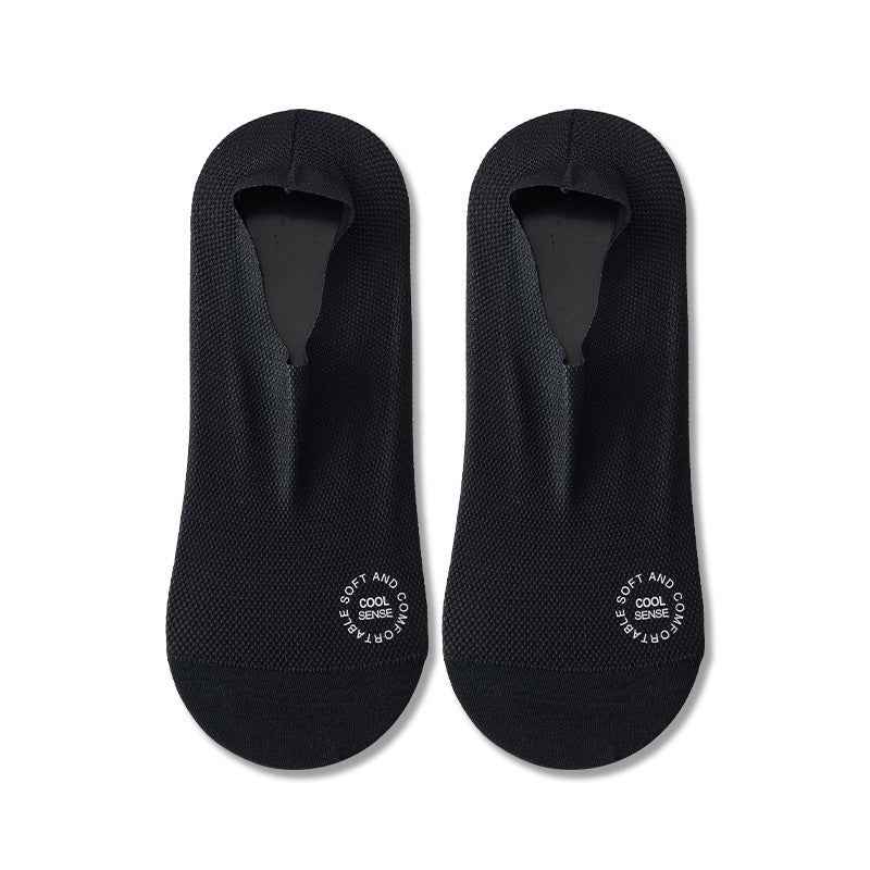 Boat socks Men's summer ice silk cool men's invisible socks