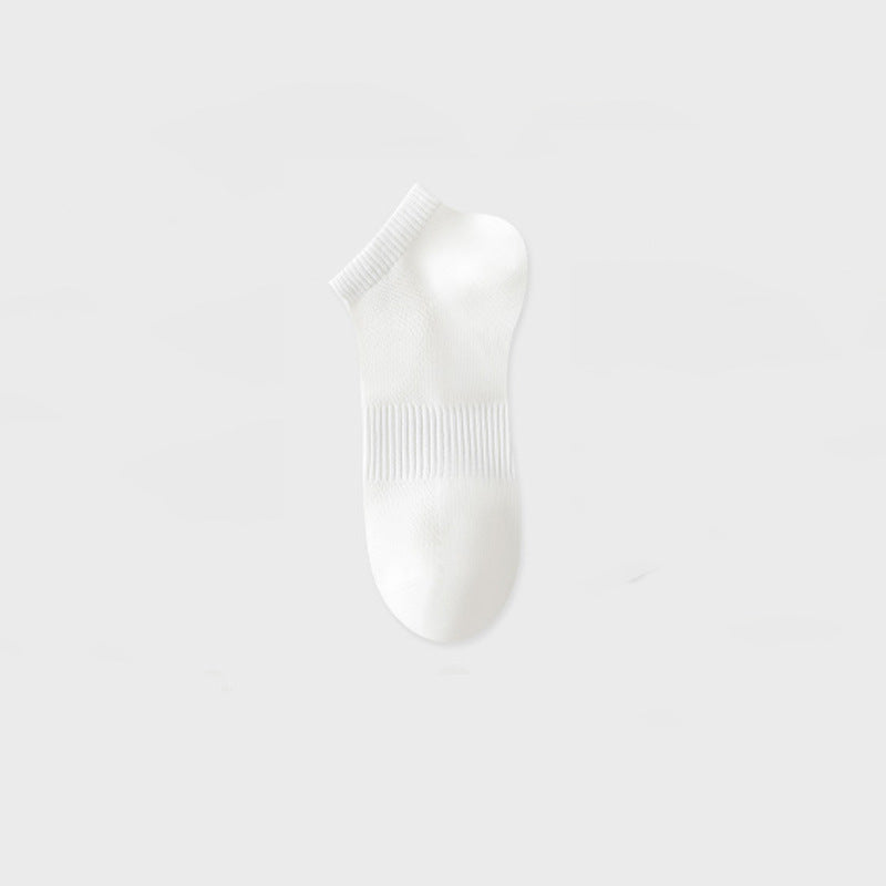 Breathable solid-colored cotton stockings Colouronova
