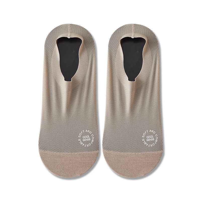Boat socks Men's summer ice silk cool men's invisible socks