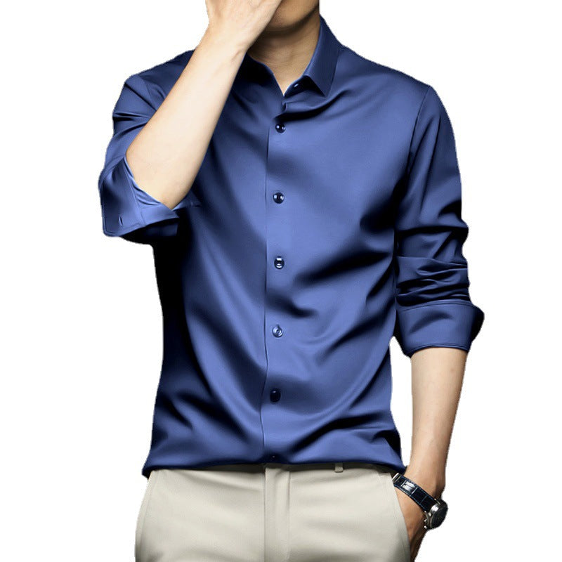 Men's Anti-Wrinkle Business Shirt Colouronova