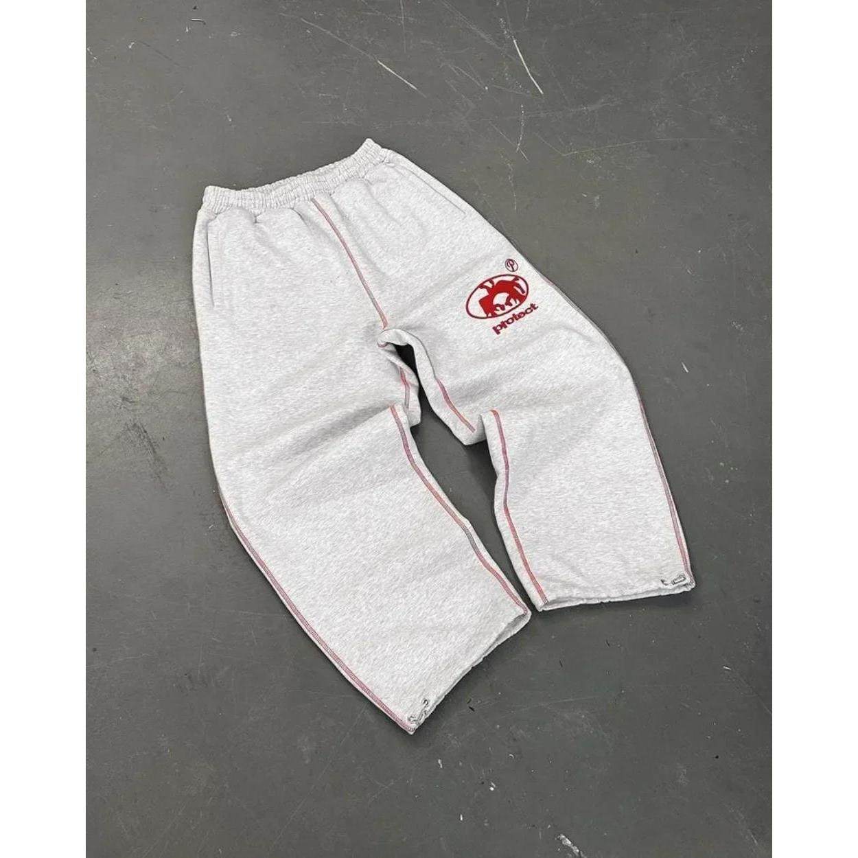 Letter Embroidered Sweatpants Colouronova
