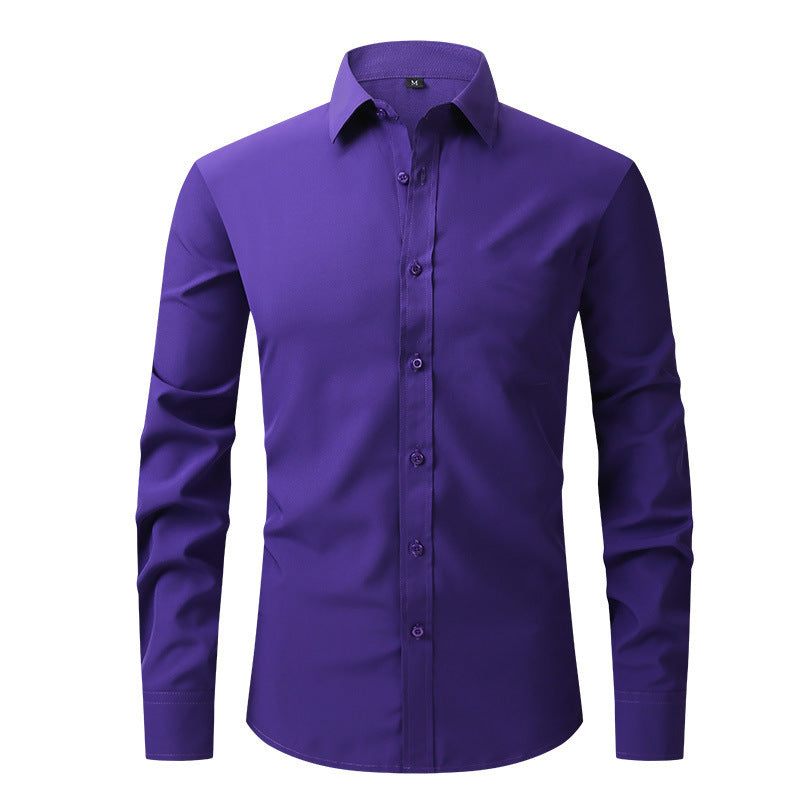 Stretchable long-sleeved shirt Colouronova