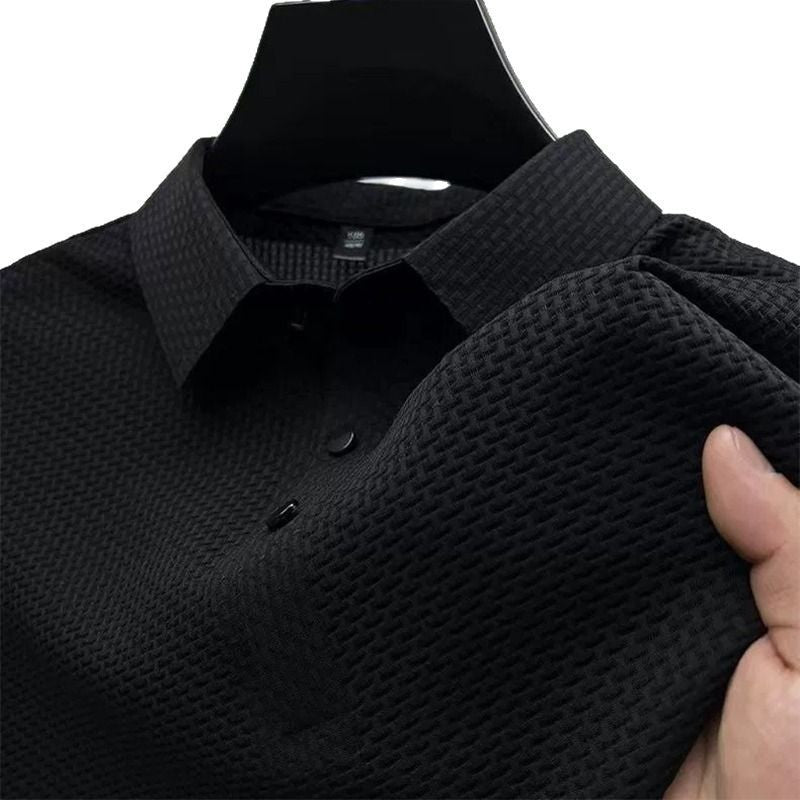 Mens Ice Silk Polo Shirt Colouronova