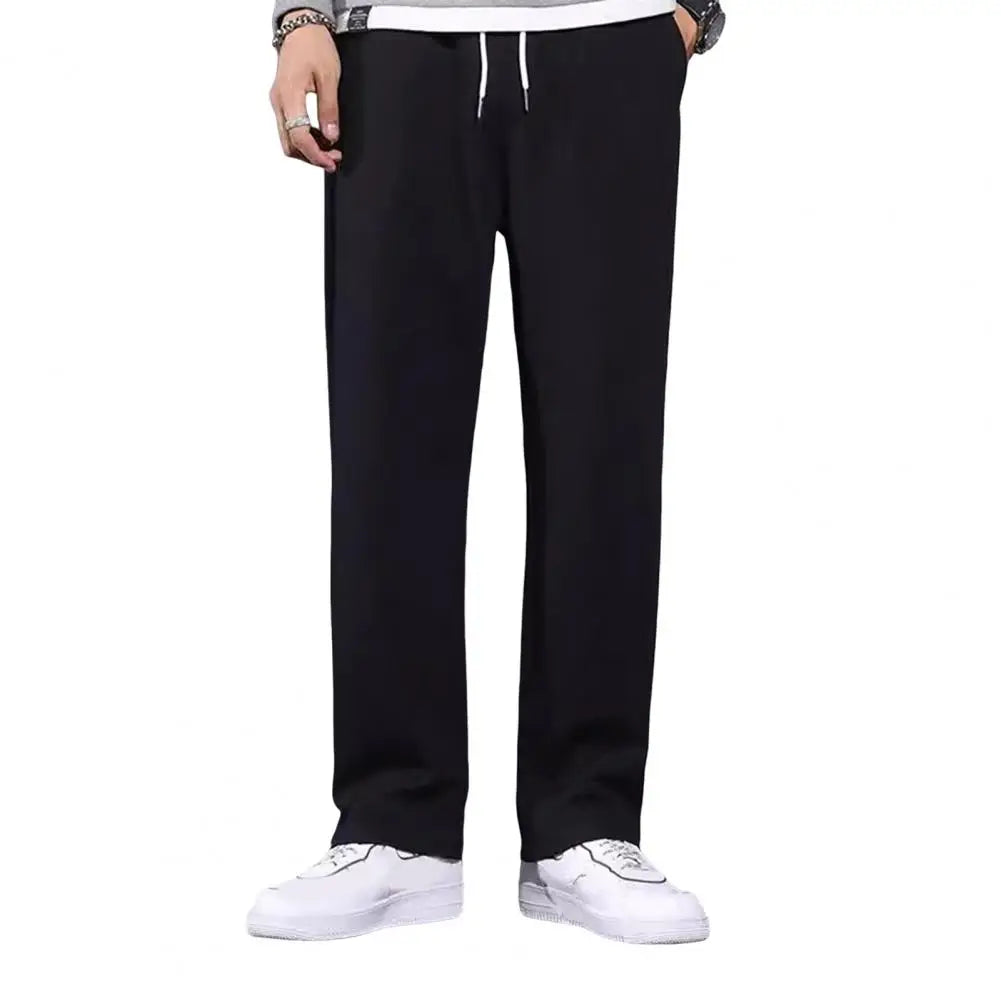 Men Winter Thick Warm Pants Mens Feelce Casual Joggers Pants Sweatpant Trousers Mens Autumn Fashion Thermal Sports Pants Male - Colouronova