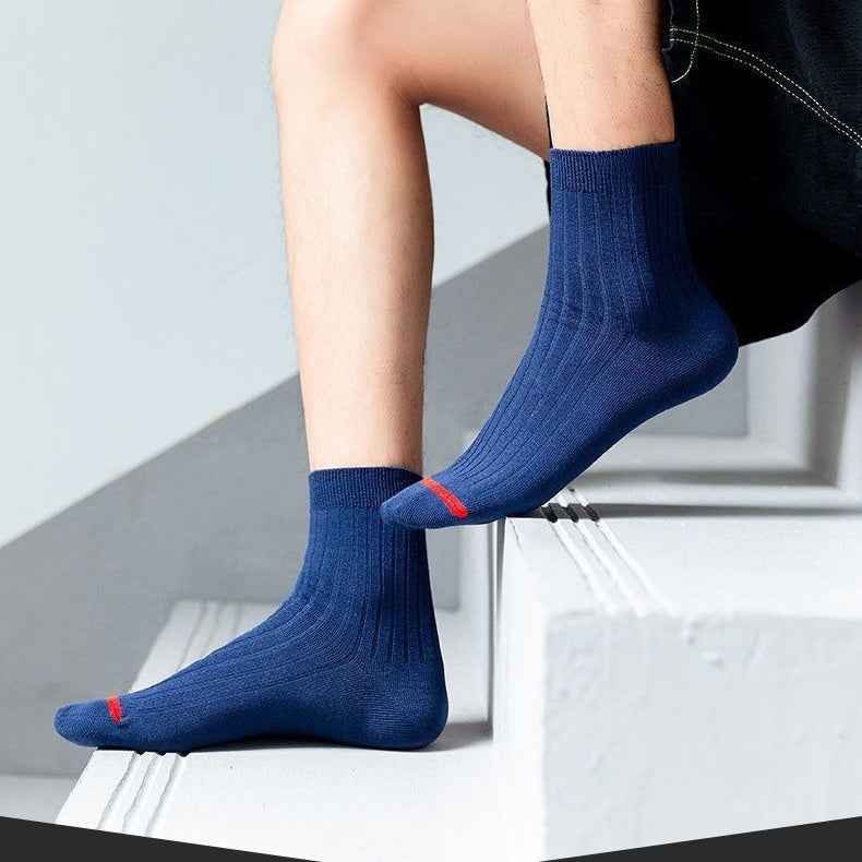 Mid-Calf Breathable Quick-Dry Socks for Men
