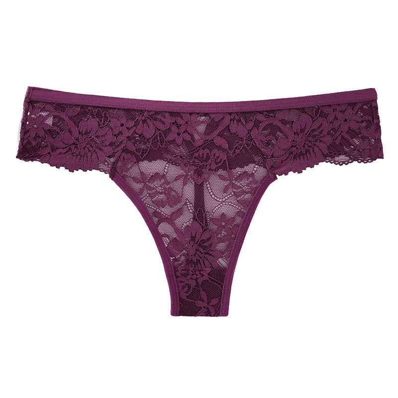 Womens Seamless Low Waist Thong Underwear