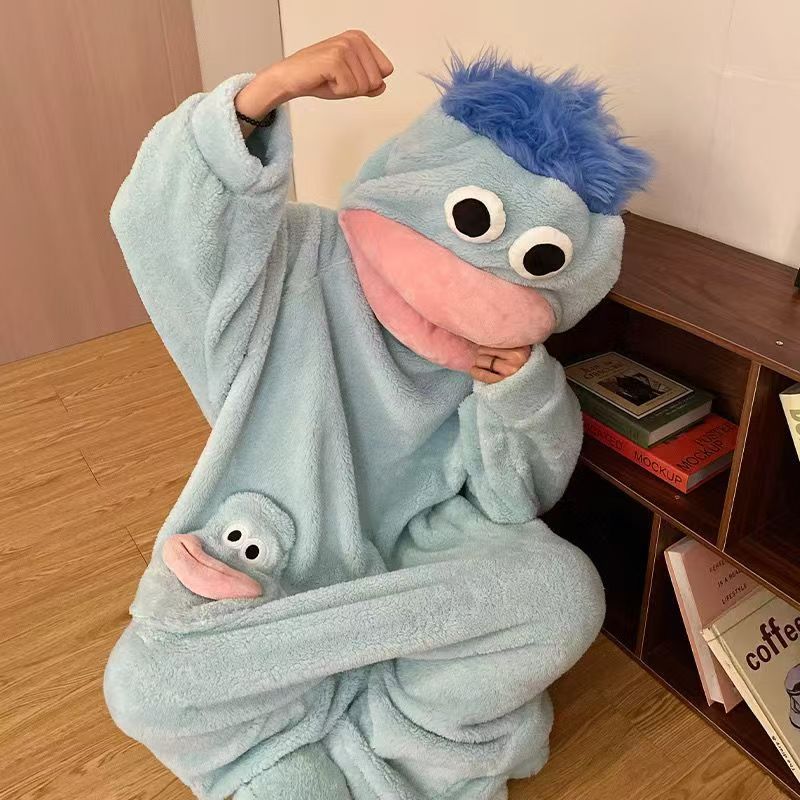 Cartoon Character Fleece Onesie Colouronova