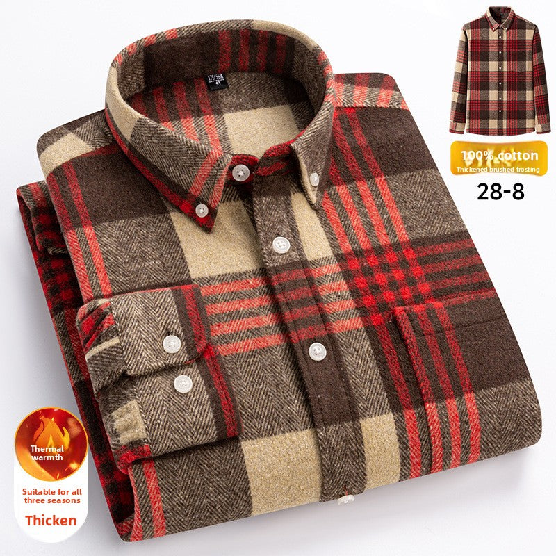 Mens Cotton Shirt Colouronova