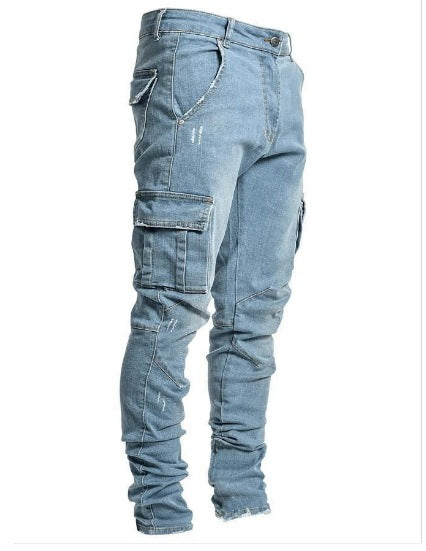 Mens Stretch Jeans Colouronova