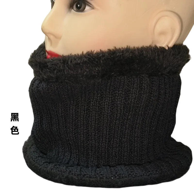 Winter hats for middle-aged and elderly men, providing warmth and protecting the ears. Men's winter wool hats. Thick winter knit - Colouronova