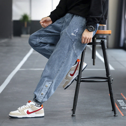 Men's Casual Straight Jeans Colouronova