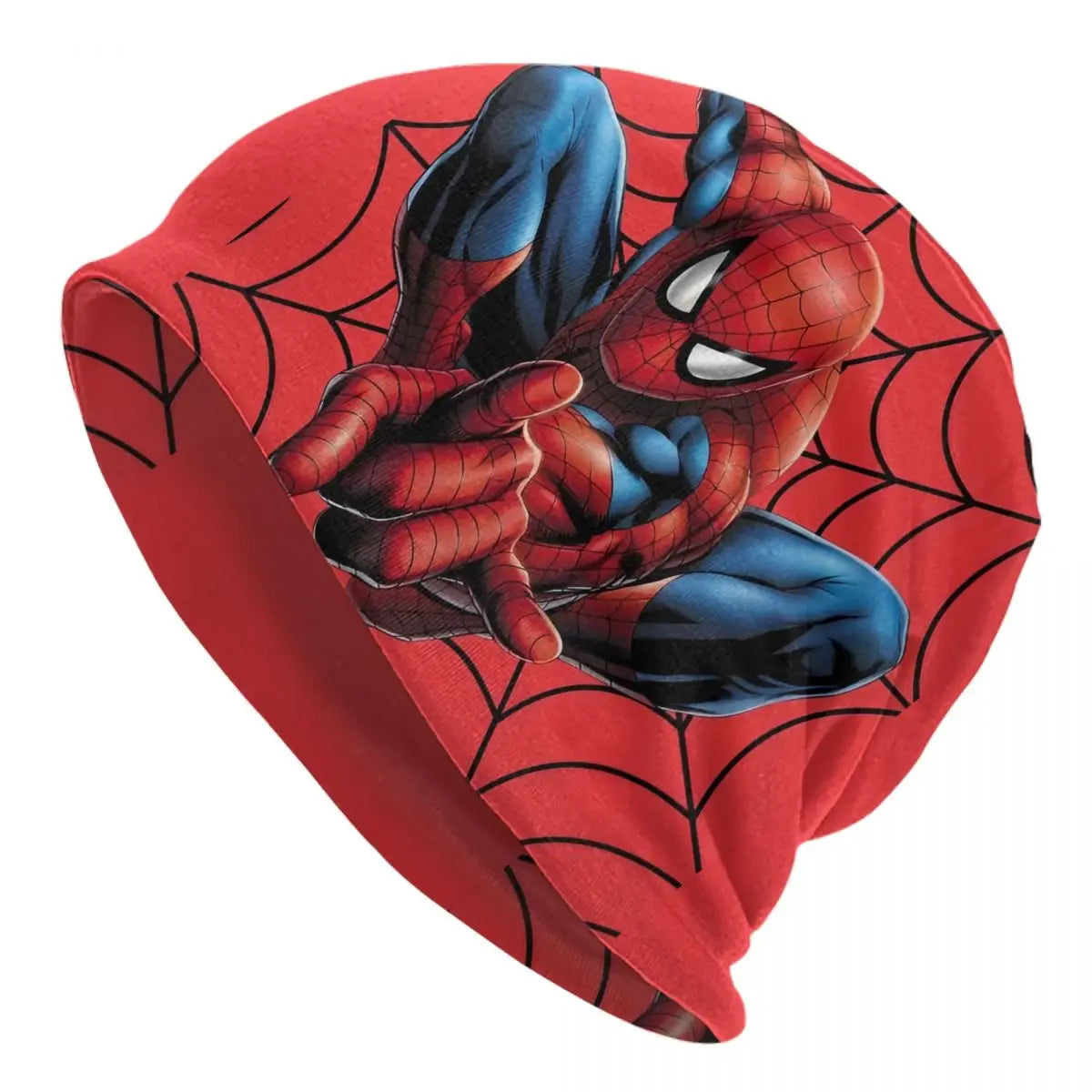 Spider-Man Spiderman Hero Skullies Beanies Hat Goth Unisex Outdoor Cap Warm Multifunction Bonnet - Colouronova