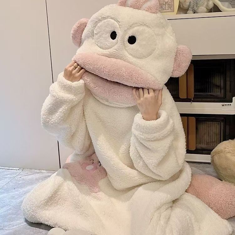 Cartoon Character Fleece Onesie Colouronova