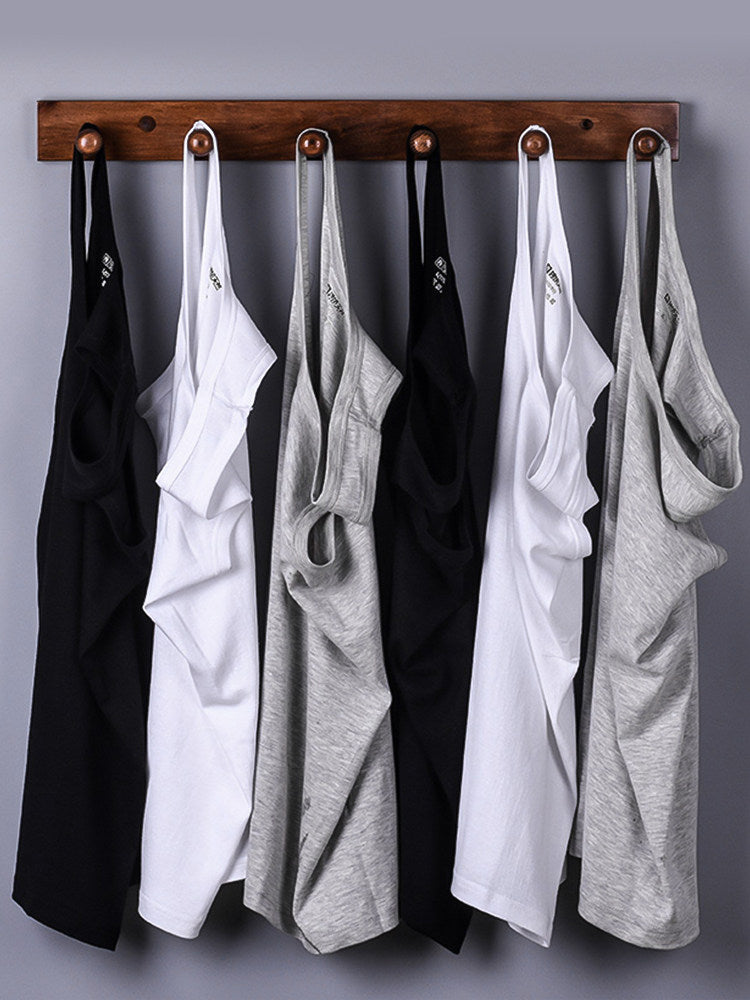 Pure cotton men's vest Colouronova