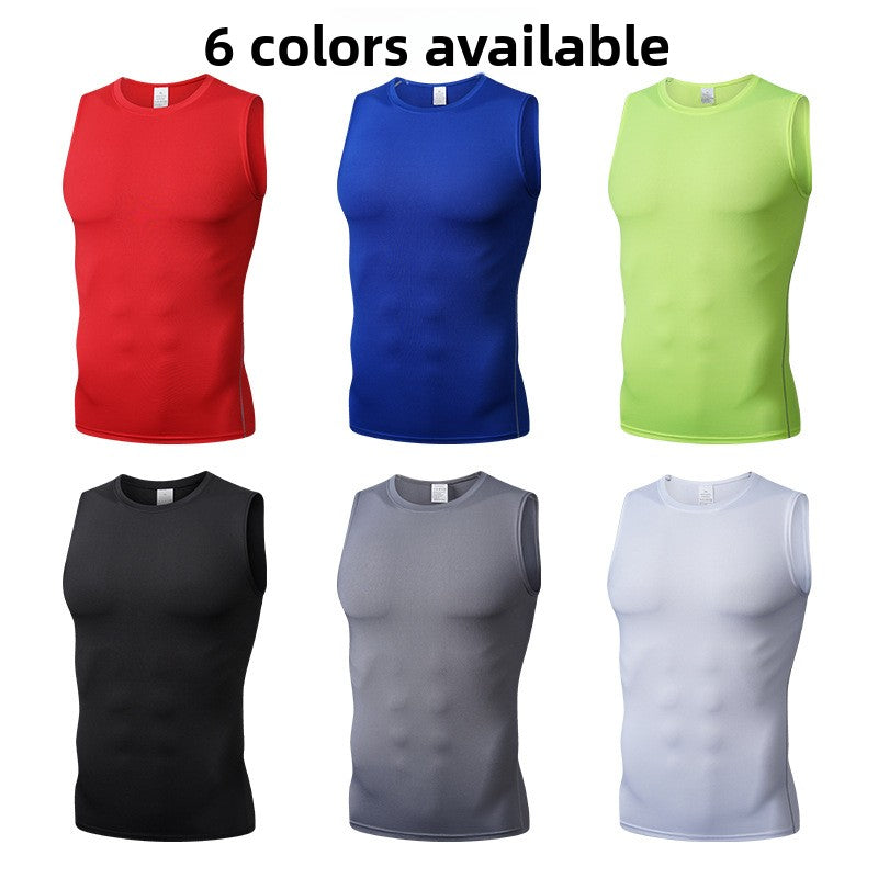 Men's tight-fitting vest Colouronova