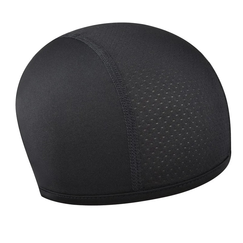 2pcs Motorcycle Helmet Inner Cap Hat Quick Dry Breathable Hat Racing Cap Under Helmet Beanie Cap Motocross Motor Helmet Hat - Colouronova