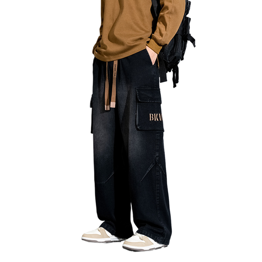Men's Vintage Washed Pants Colouronova