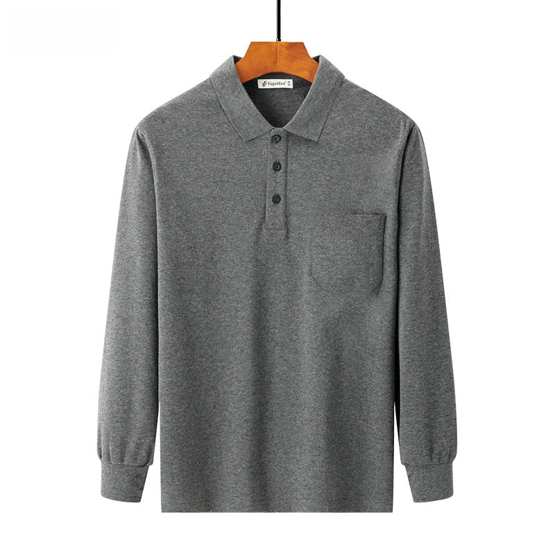 Pure cotton thick long-sleeved t-shirt Colouronova