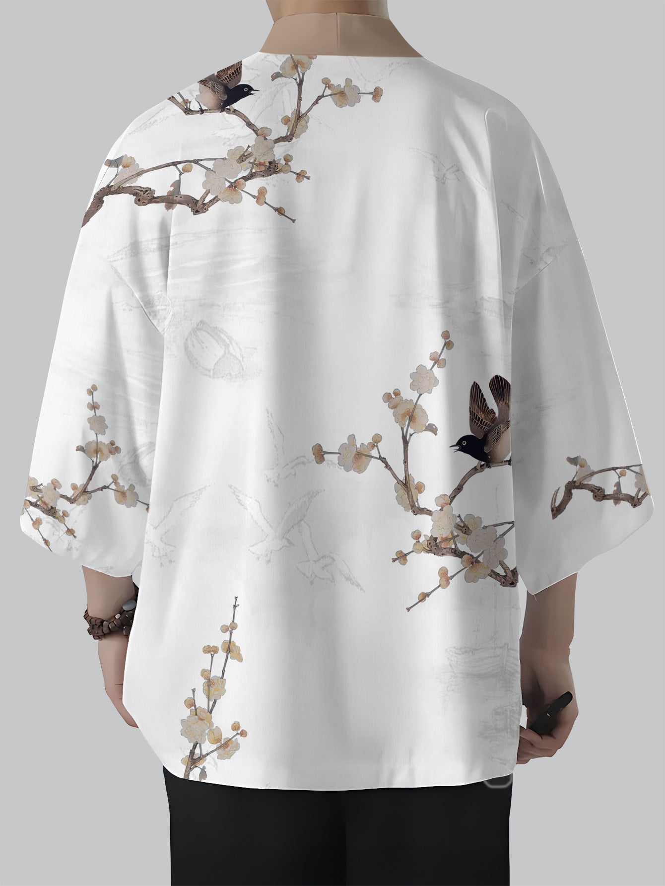 Printed Kimono Cardigan Colouronova