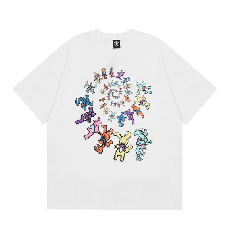Retro Star Digital T-shirt Colouronova