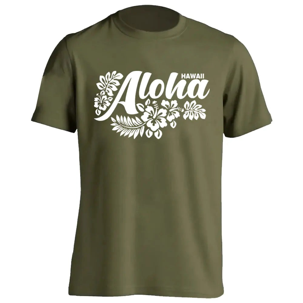 Men's Cotton Shirt OAHU HAWAII SURFING Distressed TShirt Unisex Surf Board Beach Tee Tops Summer Fashion Casual Short Sleeves - Colouronova