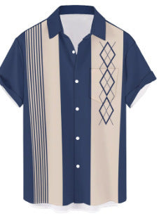 Mens Printed Shirt Colouronova