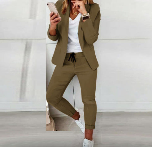 Casual Women Suit Fashion Set Colouronova