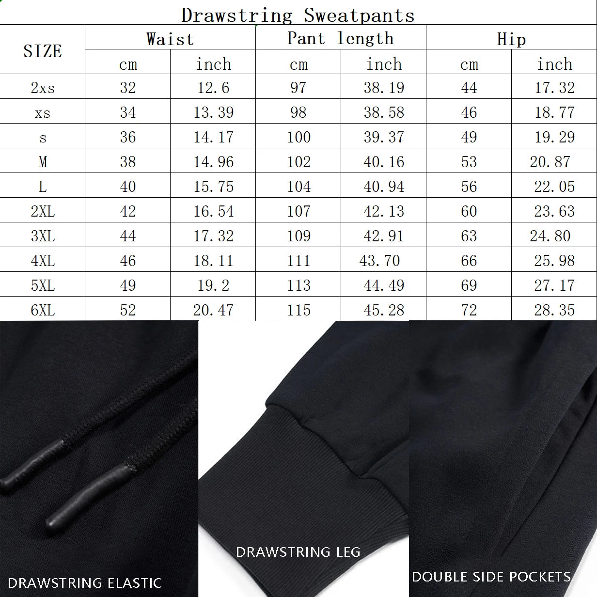 Winter New Thick Warm Pants Fashion Skull Printed Sweatpants Men's Sports Pants Men's Loose Casual Pocket Drawstring Sweatpants - Colouronova