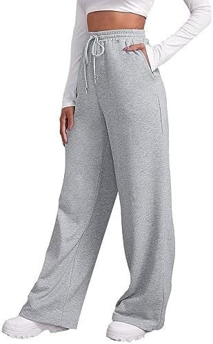 Letter Print Elastic Waist Sweatpants Colouronova
