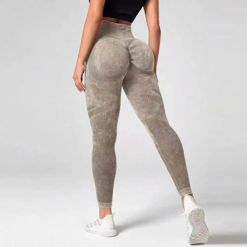 Seamless Yoga Pants Women High Elastic Sports Fitness Legging Women High Waist Gym Tights Scrunch Butt Training Running Leggings - Colouronova