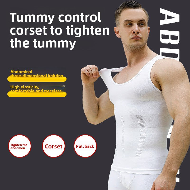 Seamless Men's Shapewear Corset Colouronova